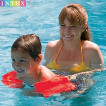 INTEX orange training swimming arm circle children learn swimming arm circle equipment conspicuous exercise swimming ring
