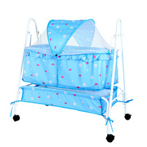 Baby bed removable portable baby bed multifunctional foldable newborn crib cradle bed bb bed with wheels