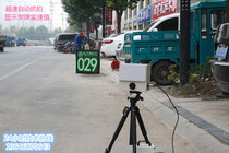 Portable mobile HD capture instrument radar overspeed automatic camera system speed display speed prompt