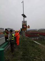 Vehicle speed feedback meter radar speed screen LED speed display vehicle speed meter high speed reminder sign sign