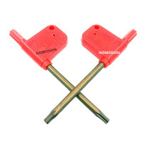 CNC tool holder blade U drilling and milling cutter plate screw Plum red flag wrench T5T6T7T8T9T10T15T20