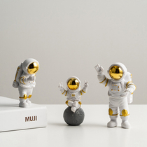 Creative Astronaut Model Handmade Car Middle Control Desk Computer Case Decoration Desktop Swing Paparazzi Birthday Present