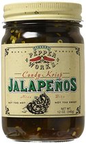 Texas Pepper Works Candy Krisp Jalapenos 12 oz