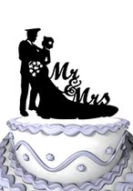Meijiafei Bride and Police Groom Silhouette Script