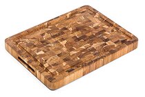 Teakhaus Cutting Board-End Grain Butcher Block wi
