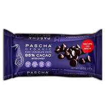 Pascha Organic Bitter-Sweet Chocolate Baking Chips 85