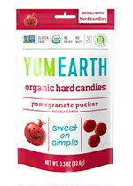 YumEarth Organic Pomegranate Hard Candy 3 3 Ounce