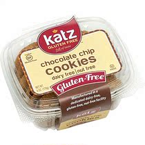 Katz Gluten Free Cookies Chocolate Chip 6 Ounce