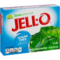 JELL-O Lime Sugar Free Gelatin Dessert Mix (0 3 oz