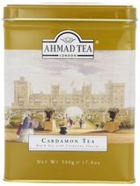 Ahmad Loose Leaf Cardamon 500 Gram Metal Caddies