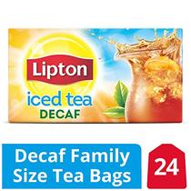 24 Count Decaffeinated Lipton Family Black Iced Tea