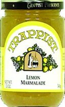 Trappist Marmalade Lemon 12 Ounce Jar Trappist Orange