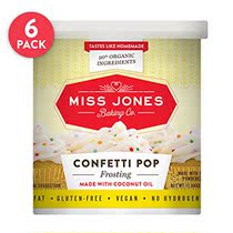 Miss Jones Baking 90% Organic Birthday Buttercream
