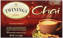 Twinings Tea Chai Tea 20 ct Chuanning Tea Chai Tea 20 packs