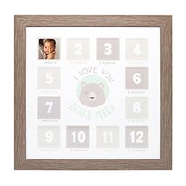 Brown Kate Milo First Year Keepsake Photo Frame I