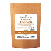 The Republic of Tea Organic Elderflower Superherb He