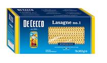 De Cecco Semolina Pasta Lasagne No 1 1 Pound De