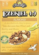 Ezekiel 4:9 Sprouted Whole Grain Cereal Almond