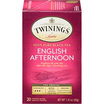 Twinings of London English Afternoon Black Tea Bags