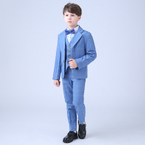 Boys small suit suit suit British boy boy boy suit handsome middle and Big Boy costume jacket flower girl dress autumn