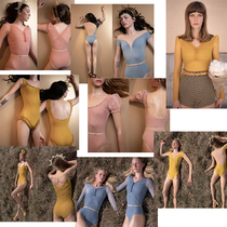 Tea Tea ballet Just A Corpse Imported ballet dance adult tight body one-piece suit JAC swimsuit