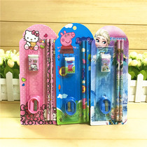 Kindergarten students and childrens June 1 birthday gift prize gifts Pencil stationery set combination school supplies