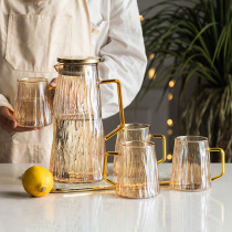 wuxin modern Nordic light luxury water set Cup household cup water cup glass kettle living room tea cup