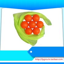 Zhang Jinshu soft music long silk ball square towel ball special with hole iron sand soft ball 68 grams single ball