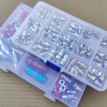 Set grease nozzle m6m8m10 straight curved nozzle Excavator truck machinery universal high pressure oiling grease gun nozzle