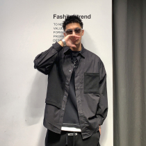 Xu Tai Lang high-grade shirt male design sense niche handsomer long sleeve shirt Tide brand ins personality handsome coat