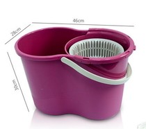 Miaojie rotating mop bucket dry basket single barrel without mop