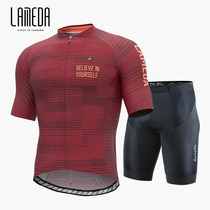 Lampada cycling suit suit summer short sleeve mens coat bike mountain road car clothes bicycle clothing