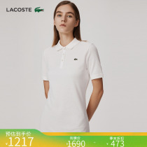 LACOSTE French Crocodile Womens 22 Autumn New Fashion Stripe Elegant Slim Dress Women)EF1342
