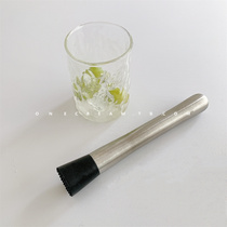 ins stainless steel crushed ice hammer fruit juices Lemon Mashed Stick Pressed Juice Milk Tea Shop Kitchen Small Tools