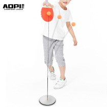 Table tennis trainer Professional self-training artifact Home childrens elastic adjustable net Red Bing Bing anti-myopia toy