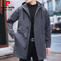 Pilkardan mens wear in the long loose 2023 Spring and Autumn new casual coat with handsome spring clothing
