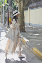 WANTING night lonely patientloose retro beige windbreaker French suit windbreaker jacket 2021 new