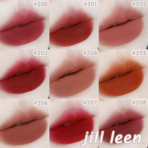 JILL LEEN powder mist lip mud female natural moisturizing easy to color New Product matte lipstick white lip makeup small