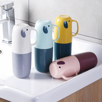 Washing cup large capacity portable travel travel toothpaste toothbrush storage box creative simple brush cylinder cup