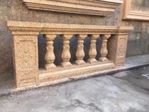 Factory direct cast-in-situ 60cm high balcony railing handrail guardrail cement component Roman column mold construction
