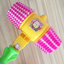 Kindergarten game punishment hammer percussion toy sound plastic BB sound hammer tricky interactive air hammer