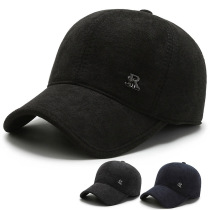 Hats Mens winter elderly warm caps elderly dad Grandpa cotton hats autumn and winter ear protection baseball caps