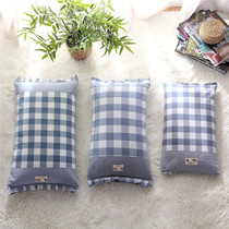 Millet Shell Pillow Pillow Core Washed Cotton Pure Cotton Cover Pair Pat 2 Students Single Double Adult Cervical Spine Pillow Can Be Detached