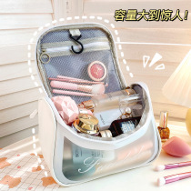 Cosmetic Bag Women large capacity portable large 2021 New Travel storage bag ins style simple transparent Hand bag