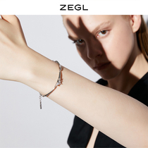 ZEGL designer Guyu series simple bracelet girls ins niche design cold wind personality jewelry accessories