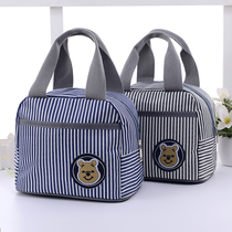 Lunch box Hand bag waterproof insulation bag student office worker with lunch bag simple aluminum foil thickened warm bag
