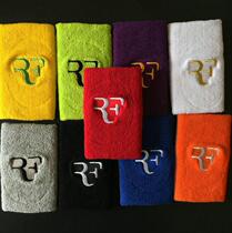  RF Federer pure cotton tennis badminton Basketball super sweat-absorbing extended towel wrist support 7 5cm × 12 5cm