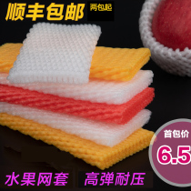 Fruit Mesh Cover Foam Mesh Bag Orange Mango Mesh Cover Shockproof Strawberry Mesh Bag Packing Bags Fruit Set Wholesale Packaging