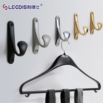 Brief SINGLE HOOK CREATIVE DECORATION WALL-MOUNTED HANGER HUNG COAT HOOK WALL XUAN-LOCKED LIVING ROOM WARDROBE CLOTHING HOOD HOOK