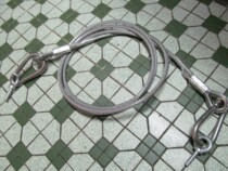 Professional 304 transparent plastic coated diameter wire rope stainless steel 6MM clothesline traction rope lifting rope